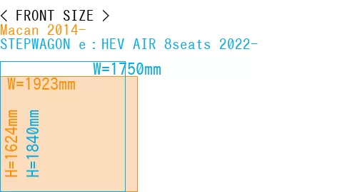 #Macan 2014- + STEPWAGON e：HEV AIR 8seats 2022-